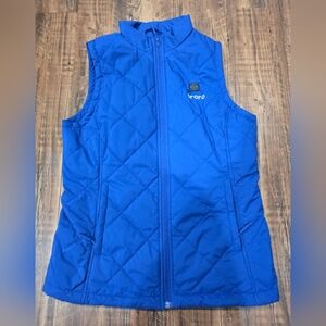 Ororo Women's Blue Quilted Vest